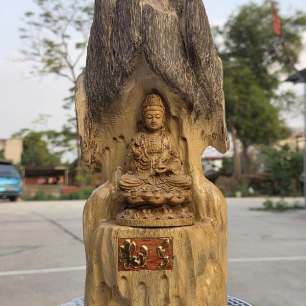 Tổng thể tiểu cảnh Trầm Vườn Quan Âm Thiền cao cấp Trầm Hương Việt VH