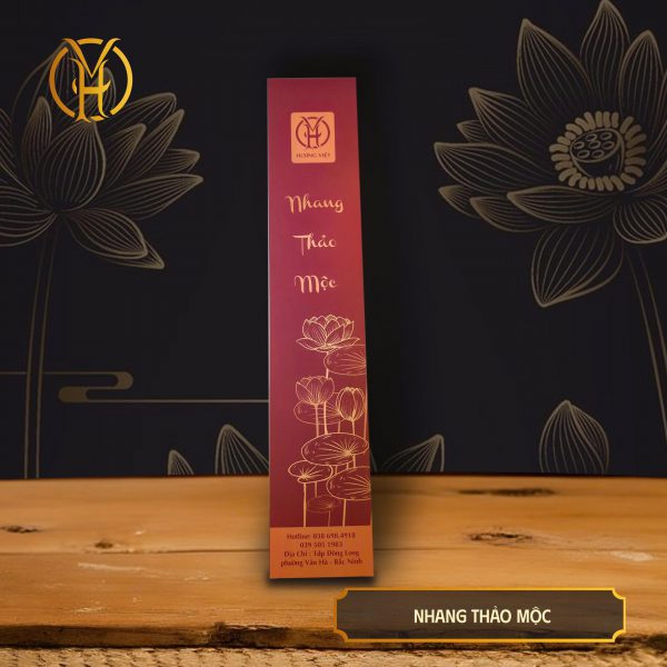 Nhang Trầm Thảo Mộc Sạch Cao Cấp 38cm (100 Nén) | Trầm Hương Việt VH