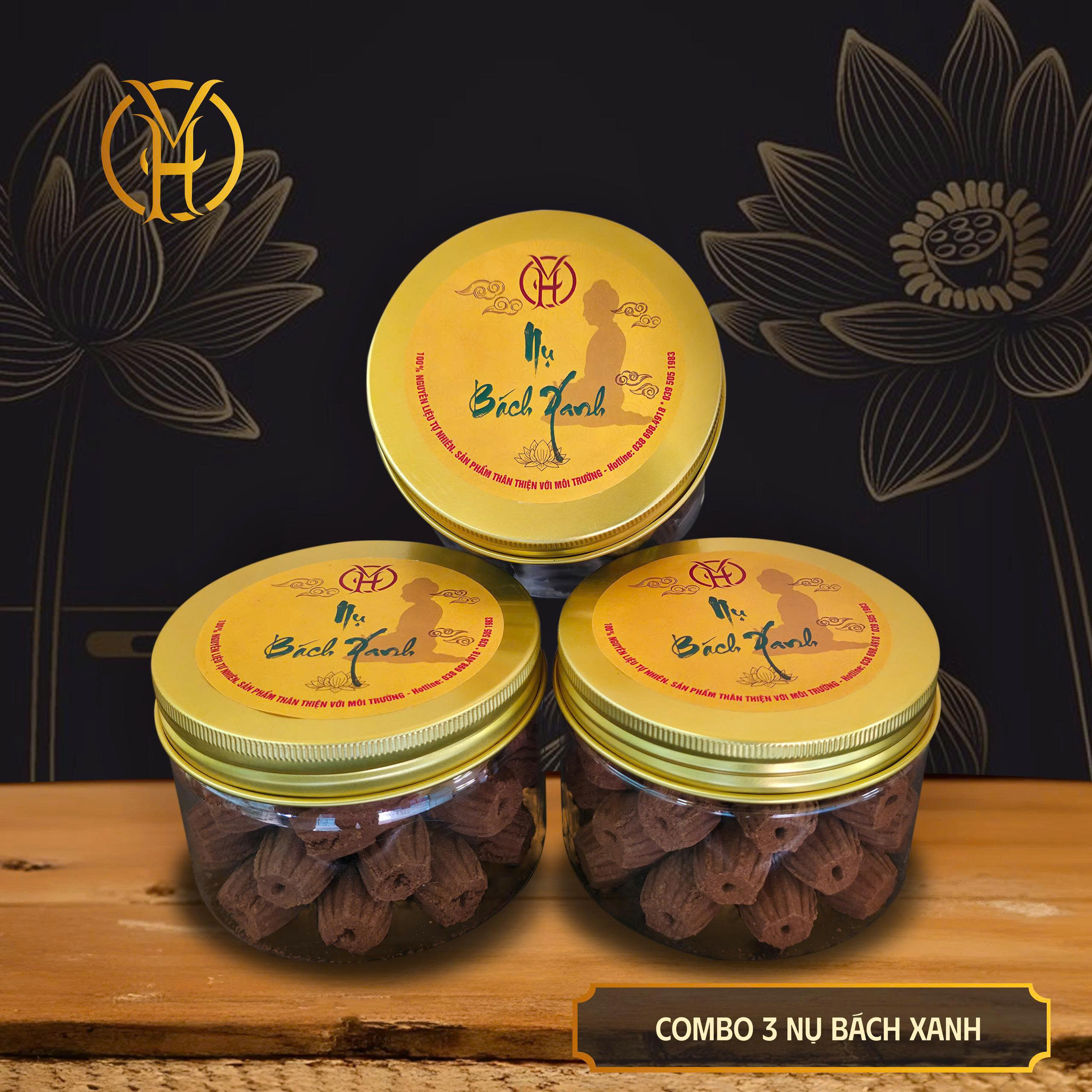 Hương Trầm Bách Xanh Nụ Sạch (36 Nụ) - Cháy 35 Phút | Trầm Hương Việt VH