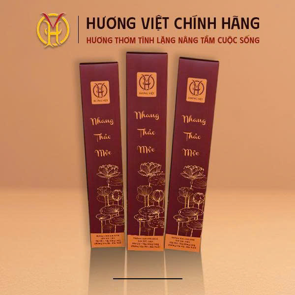 Nhang Trầm Thảo Mộc Sạch Cao Cấp 38cm (100 Nén) | Trầm Hương Việt VH