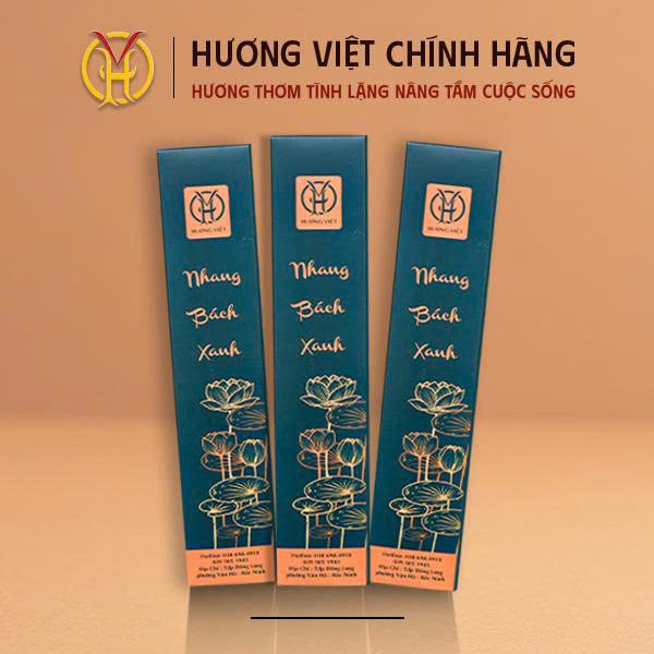 Nhang Bách Xanh Sạch Cao Cấp 38cm (100 Nén) | Trầm Hương Việt VH
