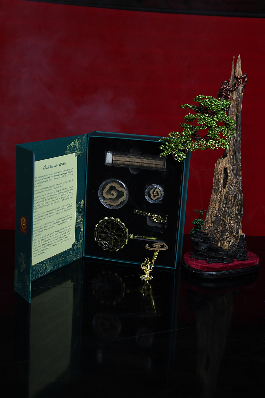 Combo 5 món nhang vân mây cao cấp